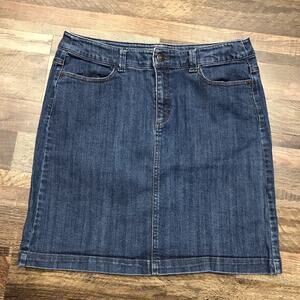 Eddie Bauer Jean Skirt